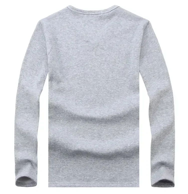 Winter-Thermo-Unterwäsche für Herren, Verdickte Samt-Warmoberteile, Herren-Winter-Langarm-Rundhals-T-Shirt, Größe M-5XL – Detail 4