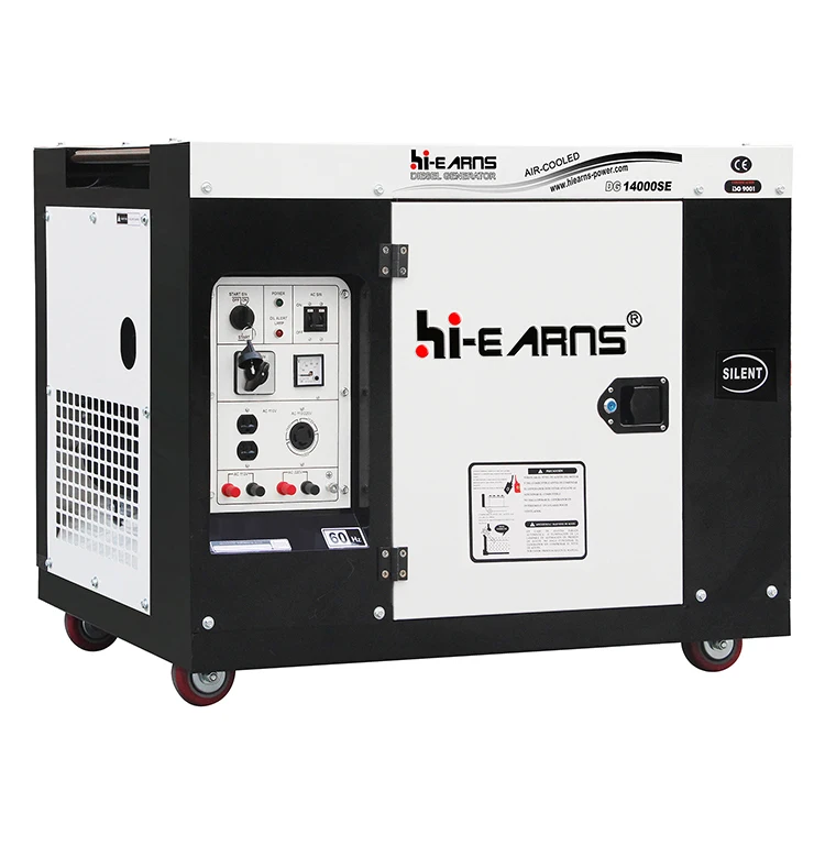 

Hiearns DG14000SE 10KW 12KVA single phase and three phase die·sel generator