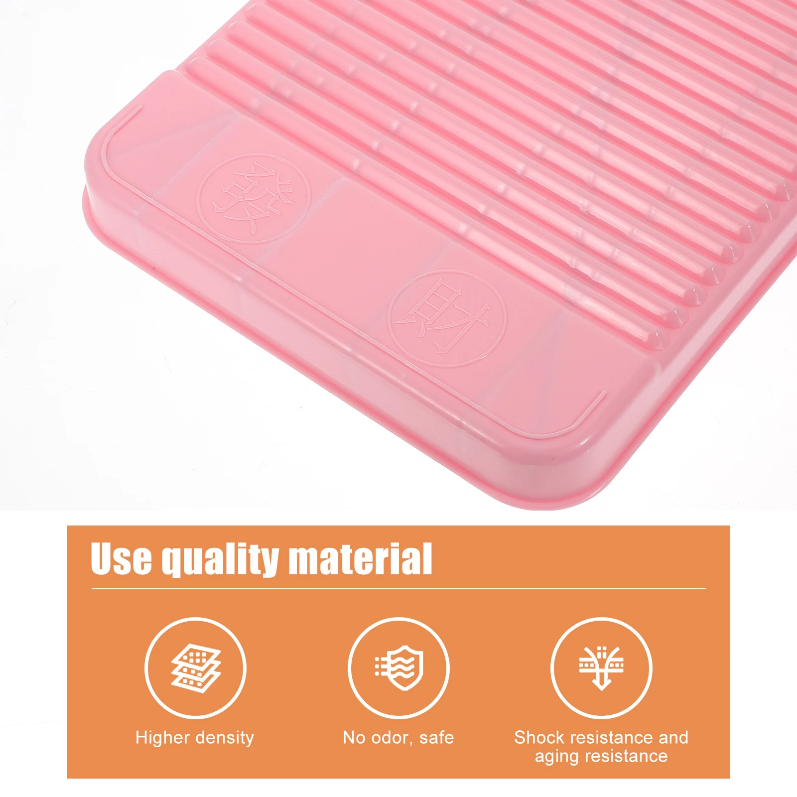 

Thickened Non-Slip Plastic Washing Board Home Laundry Scrubbing Board Durable Washboard For Kids Clothes Underwear Cleaning