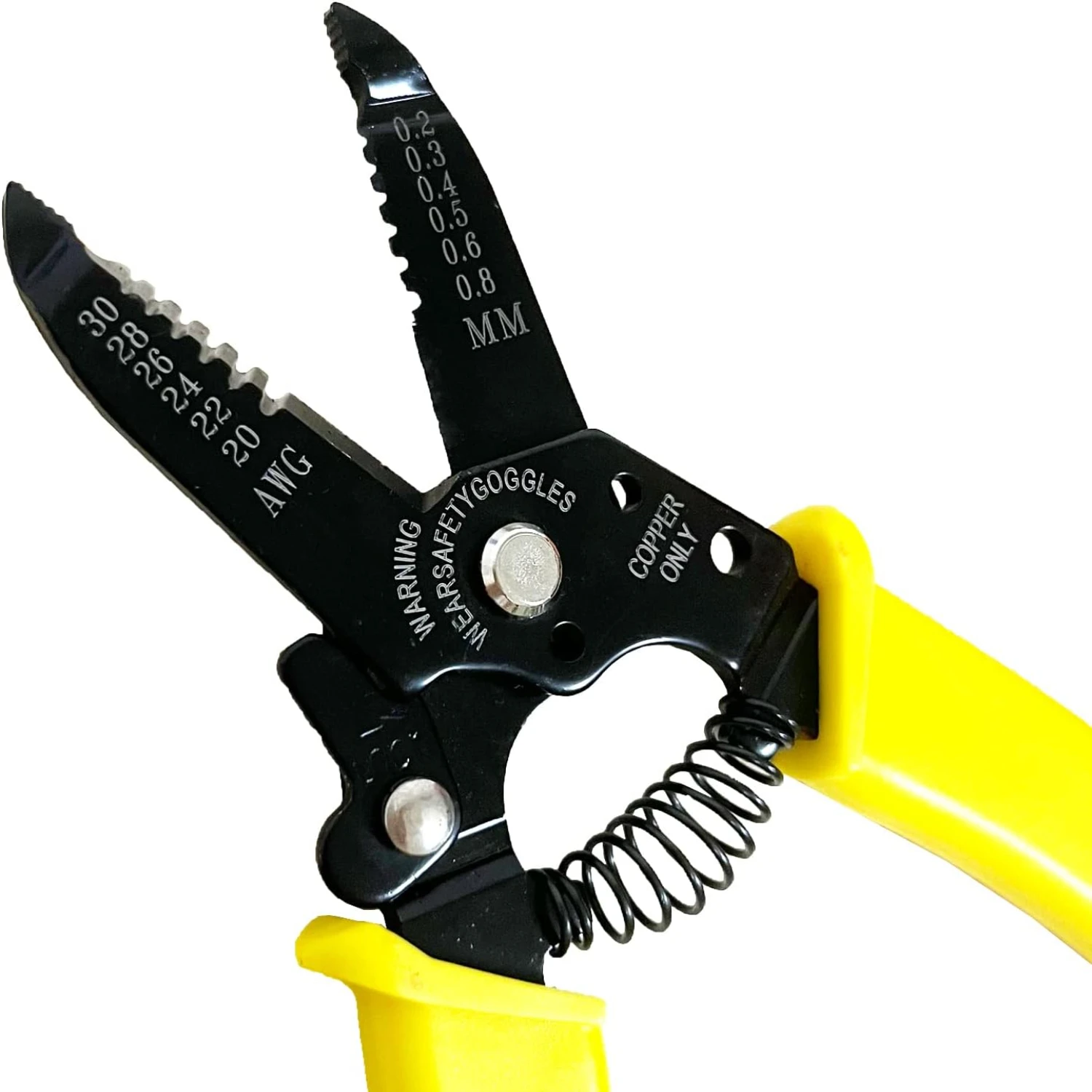 Top-Quality Professional Dual Wire Cutter and Stripper Set - Versatile Precision Tool for Solid and Stranded Wire - Perfect for
