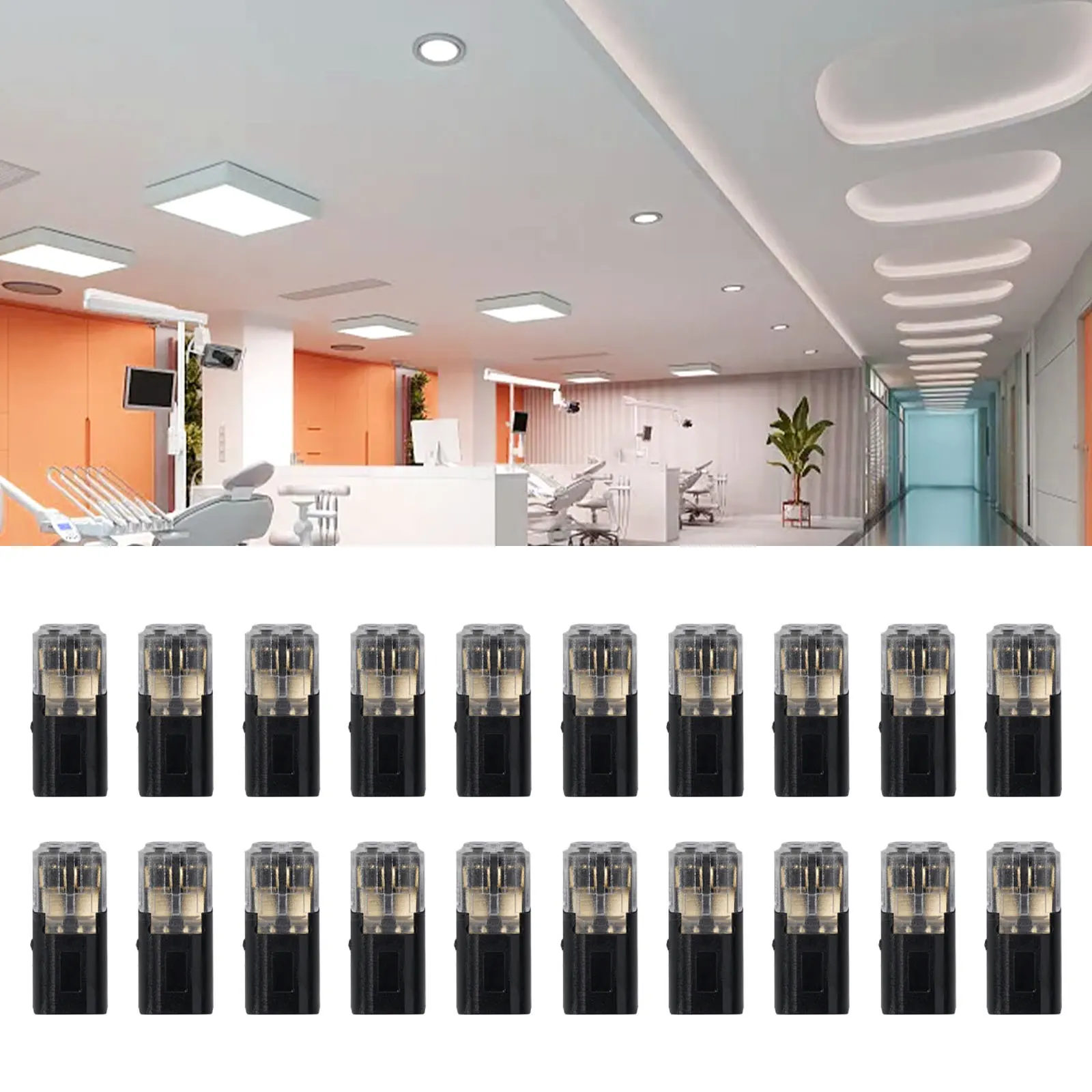 Compatibility COMPATIBILITY AND SAFETY Efficiency LED Wire Connectors Double-Wire Connector Normal Working TEMP