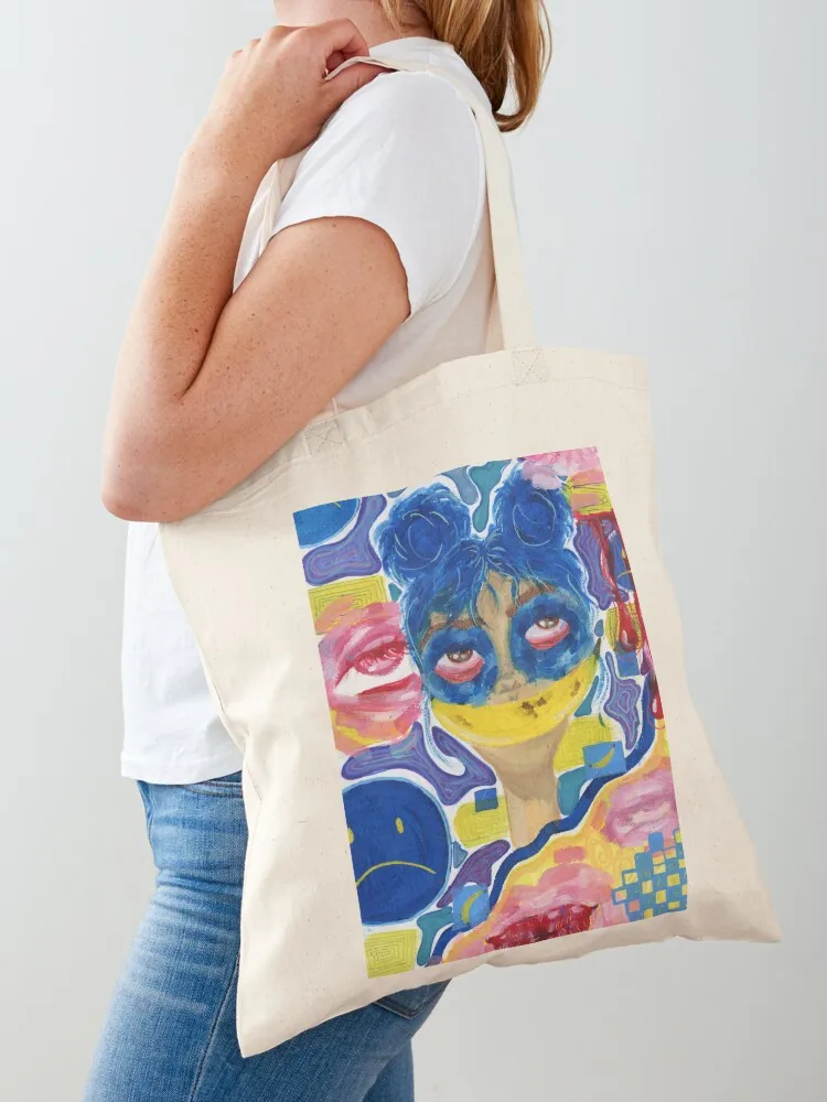 banana mouth Tote Bag custom canvas bag Beach bag Canvas Tote