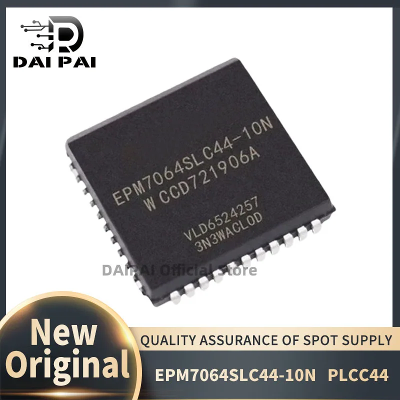 (5-10piece) 100% New original EPM7064SLC44-10N  EPM7064SLC44-10  EPM7064SLC44  EPM7064 PLCC44 Chipset