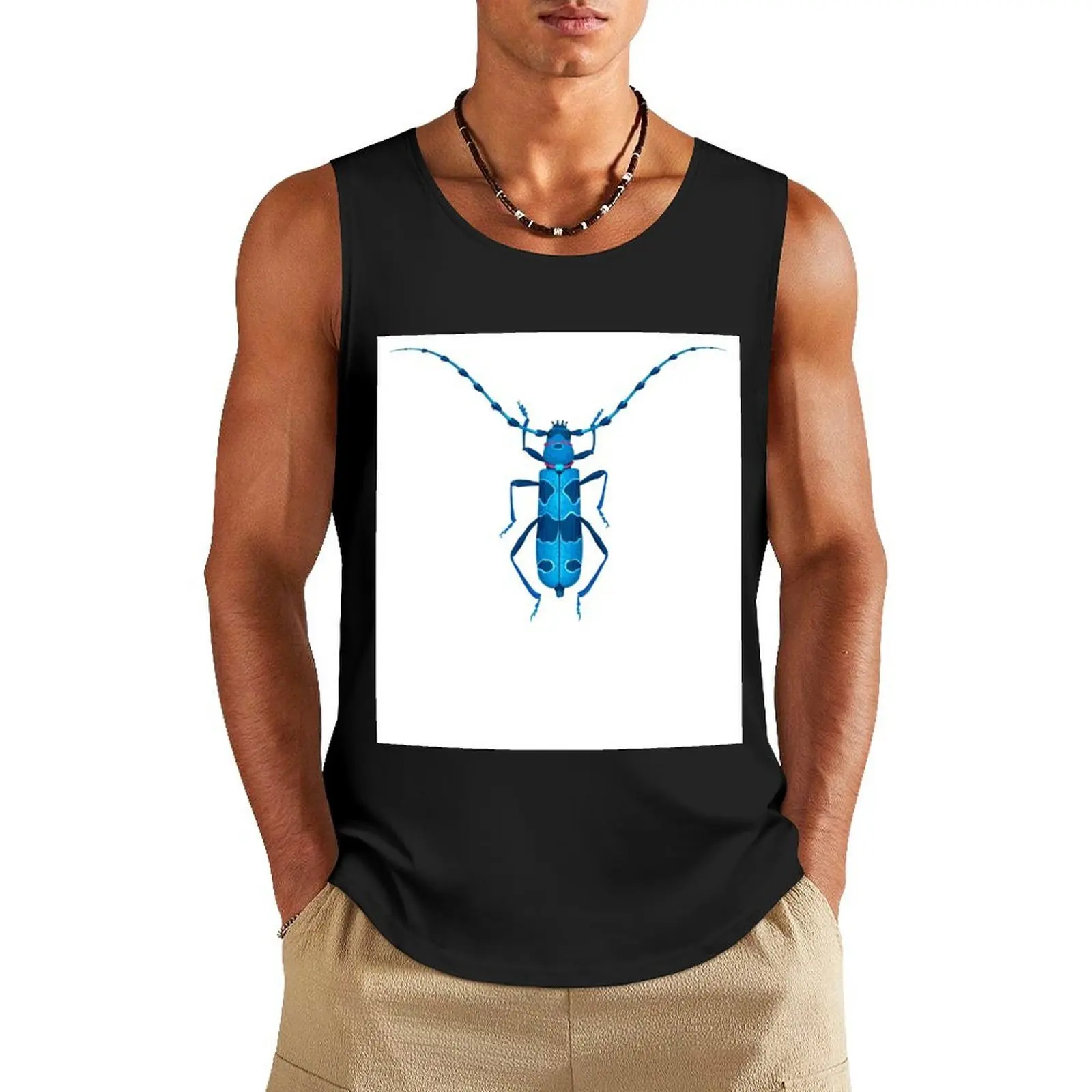

Rosalia Longicorn Tank Top Sleeveless top Men's clothes gym Men's t-shirts