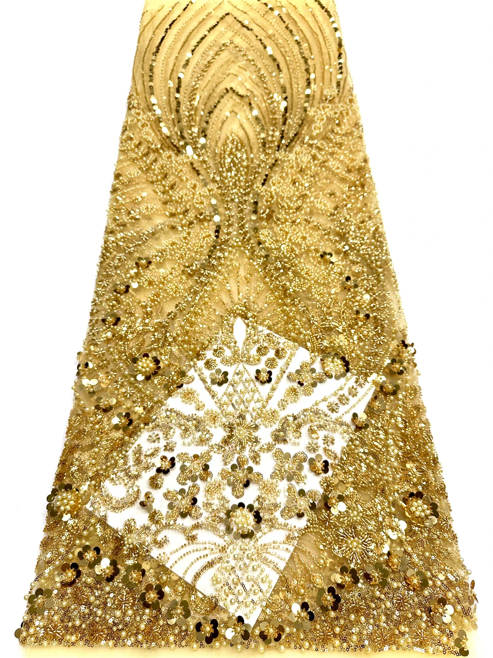 

Африканская французская кружевная ткань с блестками, высокое качество, тюль, кружево, нигерийский бисер, вышитый материал платья для вечеринки, свадьбы, шитья