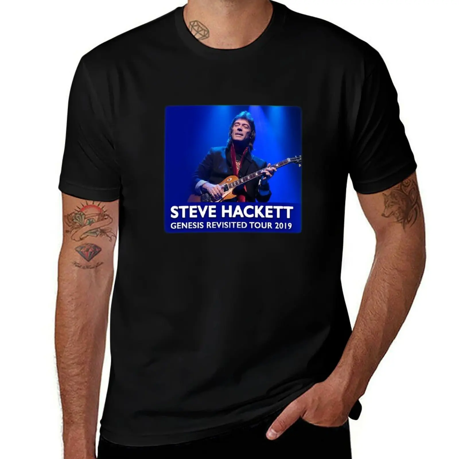 

STEVE HACKETT TOUR T-Shirt man t shirts high quality luxury brand t shirt personalised t shirts for man graphic funny T-Shirt