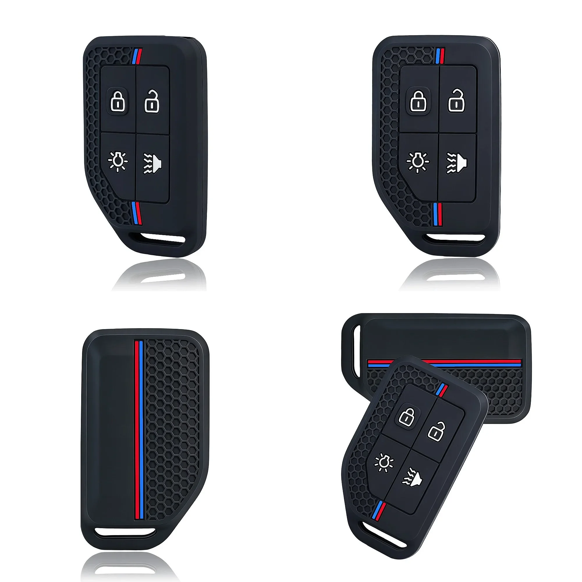 For Volvo New FM FH Truck Key Case FH16 Tractor Van Heavy Truck Key Silicone Protective Cover Buckle