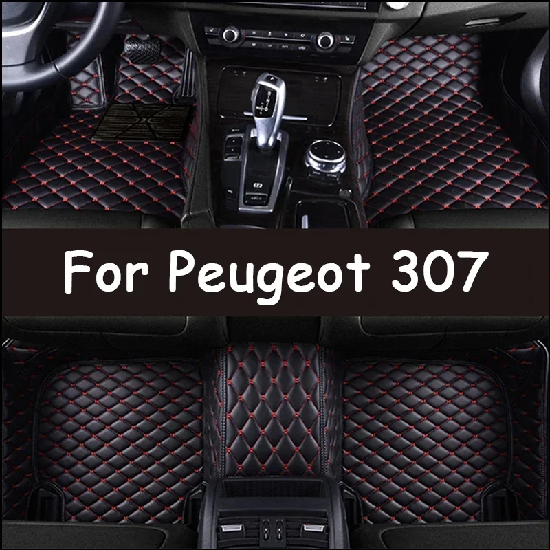 

Custom 3D Full Coverage Car Floor Mats for Peugeot 307 2004-2013 307 SW 308 CC 2009-2019 308 SW Interior Accessories Carpet 0529