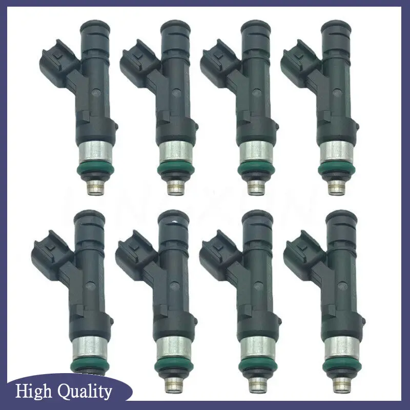 8Pcs Fuel Injector 0280158083 For Cadillac DTS SRX STS XLR Buick Lucerne V8 4.6L