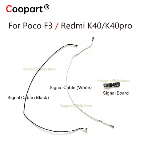 Wifi Signal Antenna For Xiaomi POCO F3 Redmi K40 Pro Coaxial Aerial Board Flex Cable Replacement M2012K11AG M2012K11AC M2012K11C