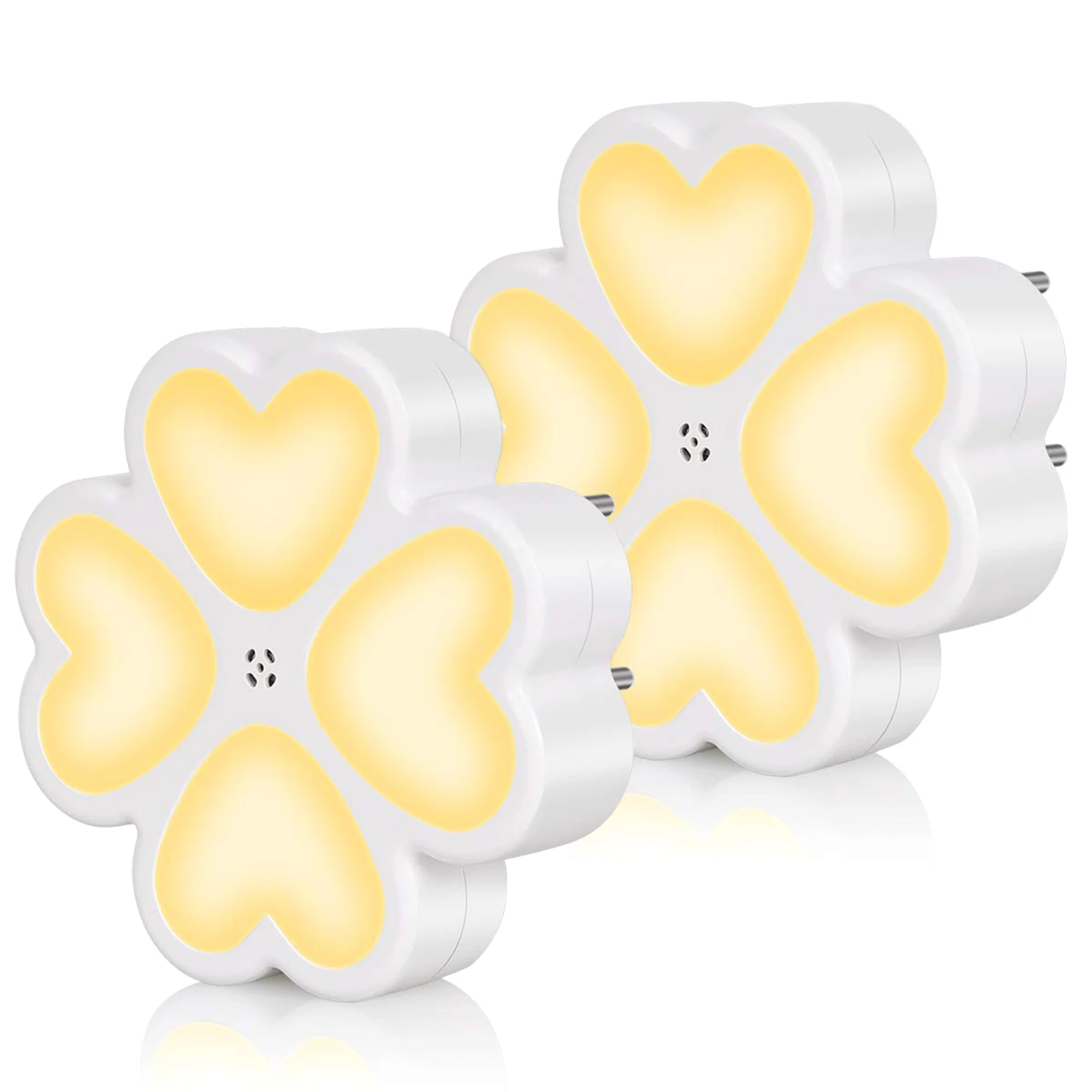 

0.5W 4LEDs Sensitive Light Control Night Light Socket Beside Lamp for Baby Room Children's Room Hallway Stair Bedroom