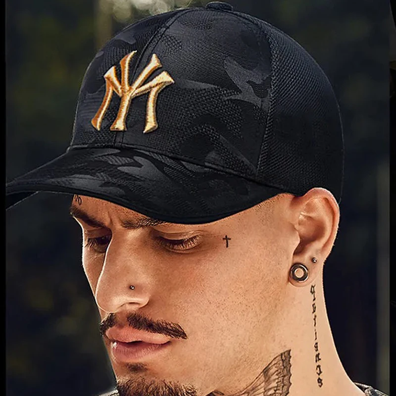 Gorra de camionero bordada para hombre y mujer, sombrero táctico de MY York, gorras de béisbol, Snapback NY Sun, visera de estilo Hip Hop