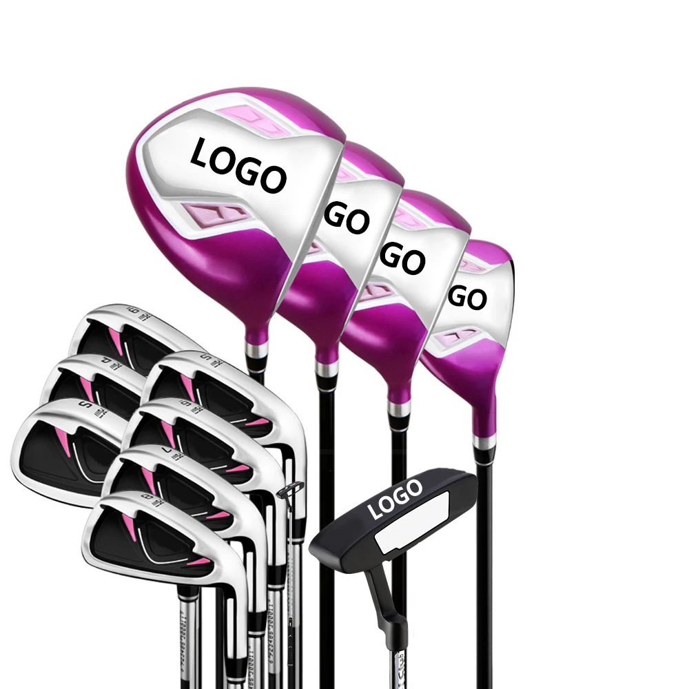 OEM ODM 4/12pcs Women's Golf Clubs Complete Set Women's Full Set of Golf Clubs