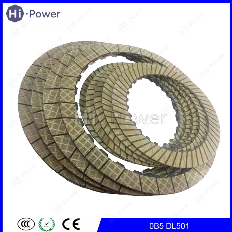 Original DL501 0B5 DSG Transmission Clutch Friction Plate For Audi Q5 A4 A5 A6 A7 7-Speed Gearbox Disc Kit Clutch Plate