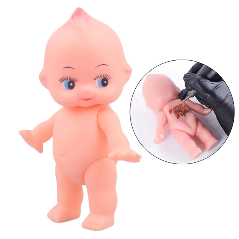 

1pcs Doll Shape Tattoo Practice Model Silicone Reusable For Permanent Tattoo Removal Model Tattoo Accessories