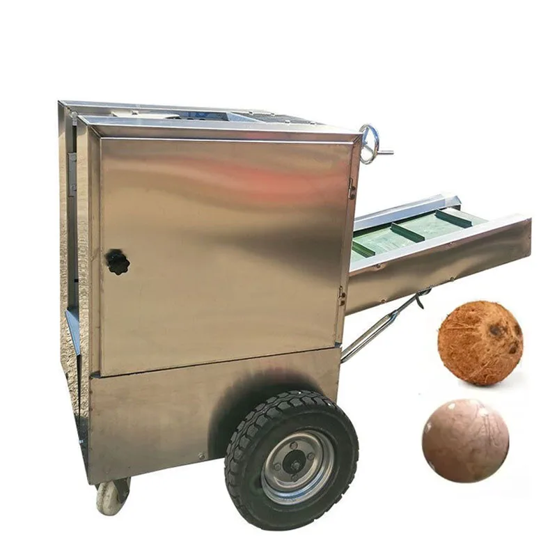 Coconut Desheller Industry Coconut Sheller Coconut Dehusking Peeling Machine
