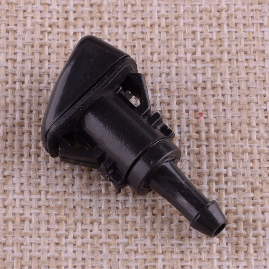2Pcs Black Windshield Wiper Washer Jet Nozzle with 2 Gaskets Fit for Subaru Impreza WRX STI 2008 2009 2010 2011 86636FG051 New