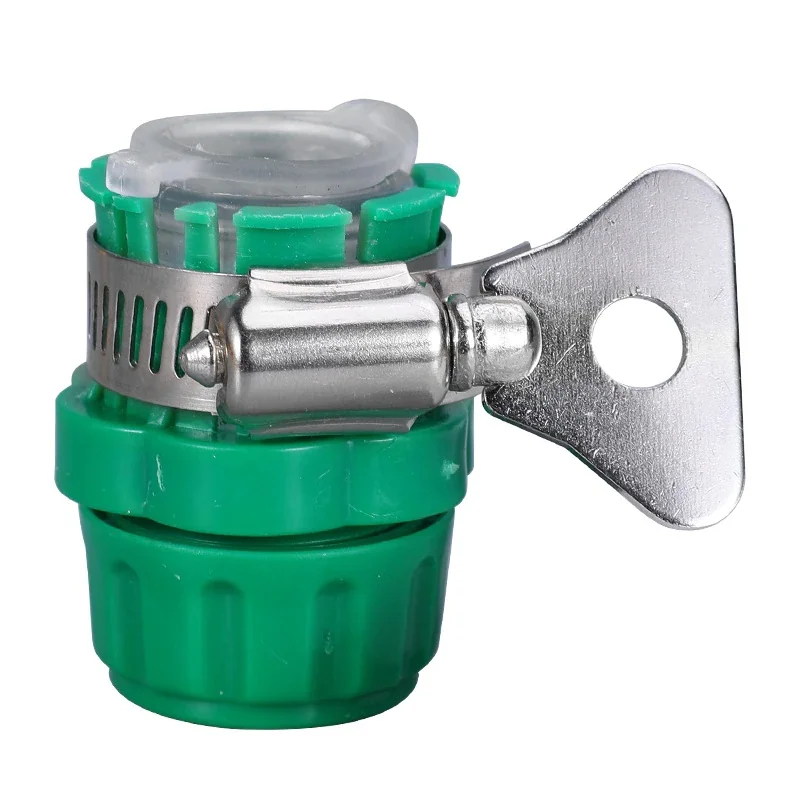 2PCS Universal Tap Adapter Quick Connect Fitting for 15-21mm Water Faucet Hose Car Washing Garden Irrigation Connector
