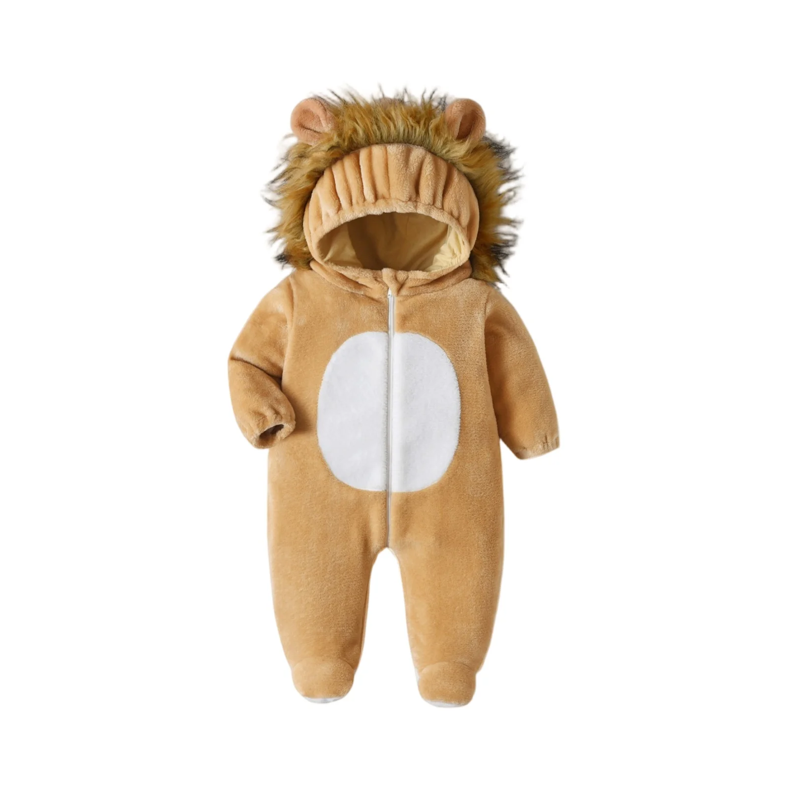 

1 шт. детский комбинезон, повседневная удобная мягкая одежда с длинными рукавами для мальчиков и девочек, толстовки с капюшоном для новорожденных, боди, костюм 2025