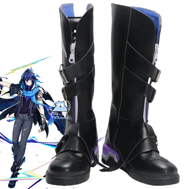 

Genshin Impact Ororon Cosplay Shoes Boots Ororon Shoes Natlan Leather Shoes Party for Halloween Women Men Accessory Props