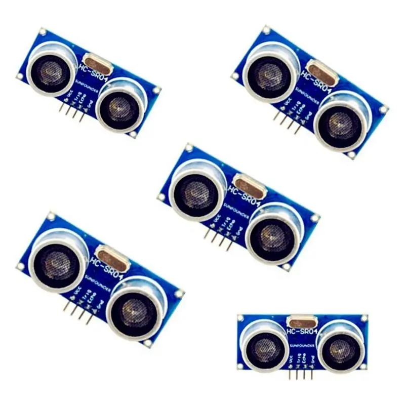 ABQU Ultrasonic Module HC-SR04, 10pcs Distance Measuring Ranging Sensor, 2cm-500cm, for Arduino for UNO Mega R3 Duemilanove for