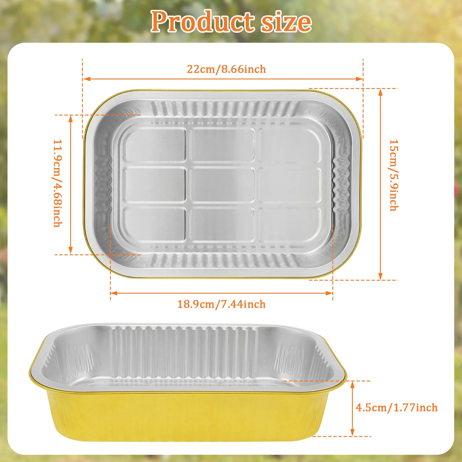 20/40Pcs Cake Pans with Lids Aluminum Foil Baking Pans Mini Bread Containers Muffin Tins Loaf Pans Foil Tray Kitchen Accessories