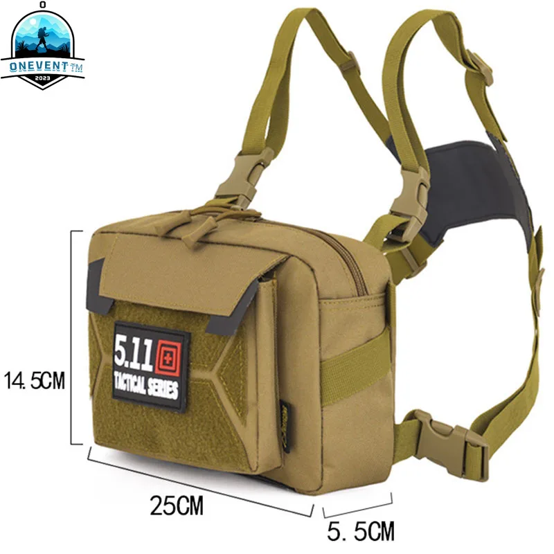 

2024 Новая многофункциональная сумка-жилет для мужчин, мотоциклетная велосипедная нагрудная сумка, нейлоновая 600D, тактическая, для пешего туризма, альпинизма, набор инструментов, дорожная сумка