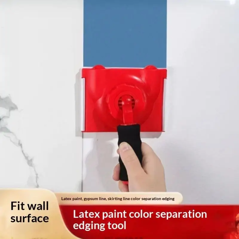 1 Set Professional Wall Painting Tools Multifunctional Wall Ceiling Corner Trimmer Color Separator Paint Edger Brush