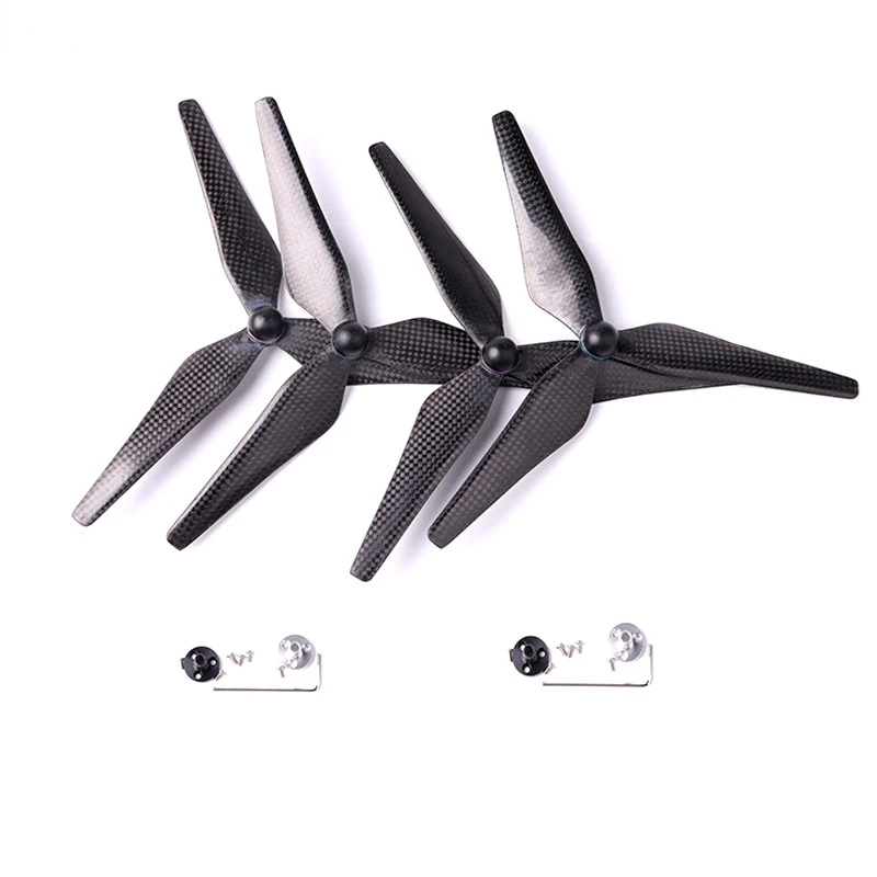 4Pcs Carbon‑Fiber Surge‑Flex Blades,9450S Quick‑Lock Propellers with Mount Base for DJI Phantom 4 /4 Pro /Advanced Drone