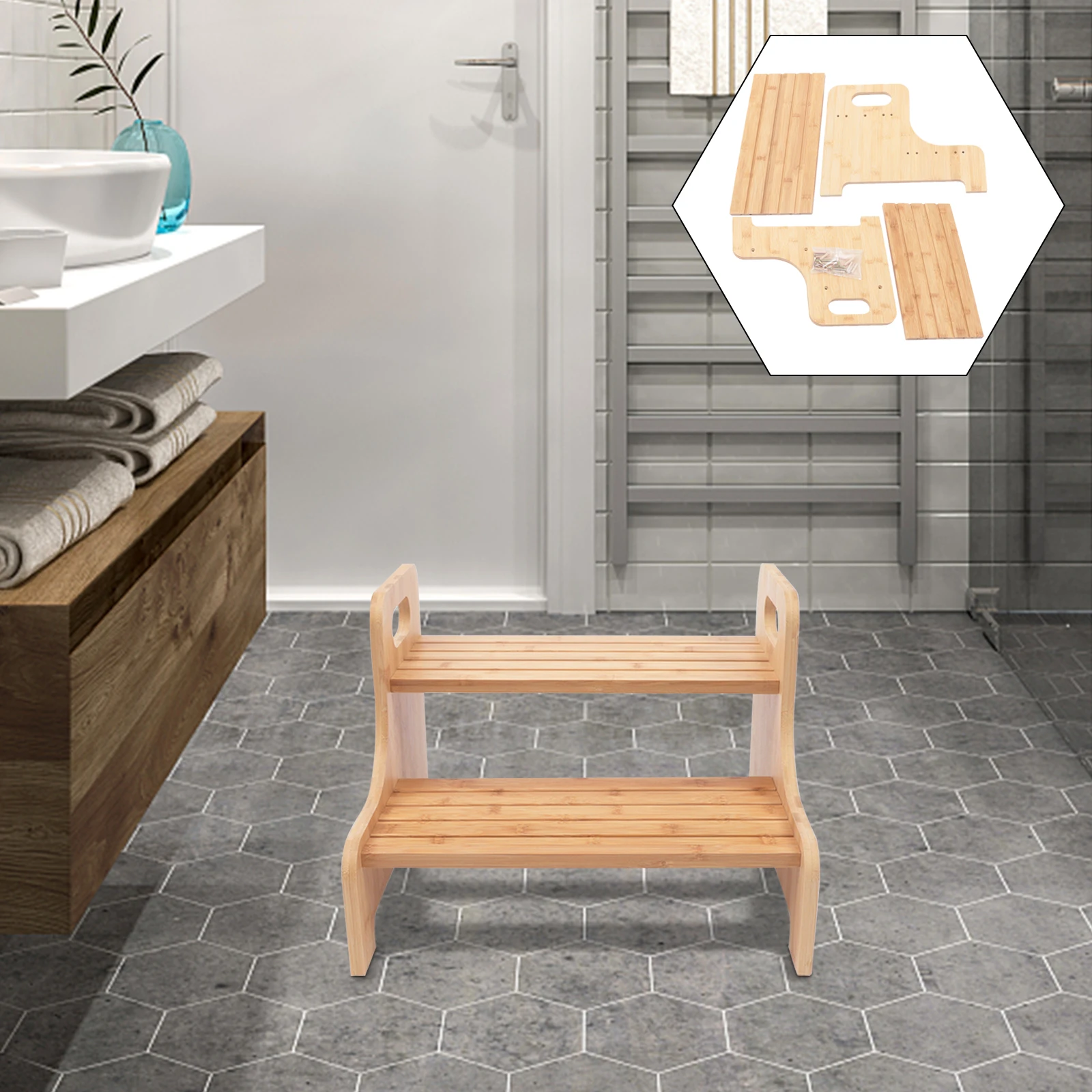 LED Photon Lamp with 7 Light Modes, Adjustable Angle, Universal Wheels, Brightness & Timer Control, for Skin Rejuvenation & Acne