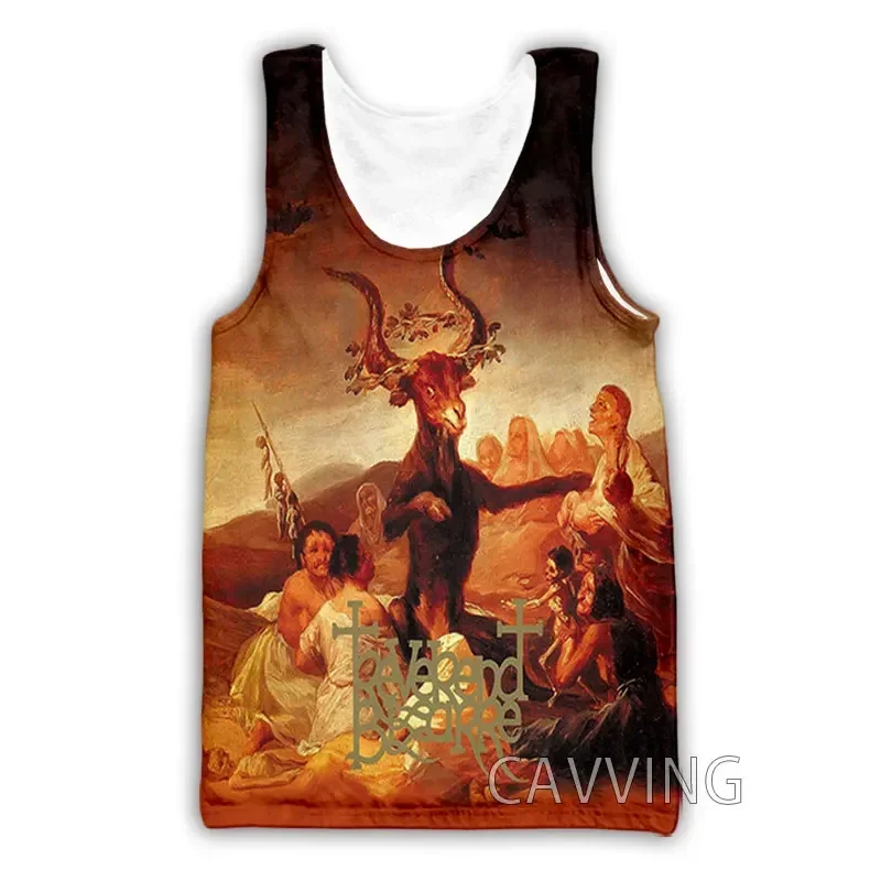 CAVVING 3D Printed  REVEREND BIZARRE  Rock  Tank Tops Harajuku Vest  Summer Undershirt Shirts Streetwear for Men/women