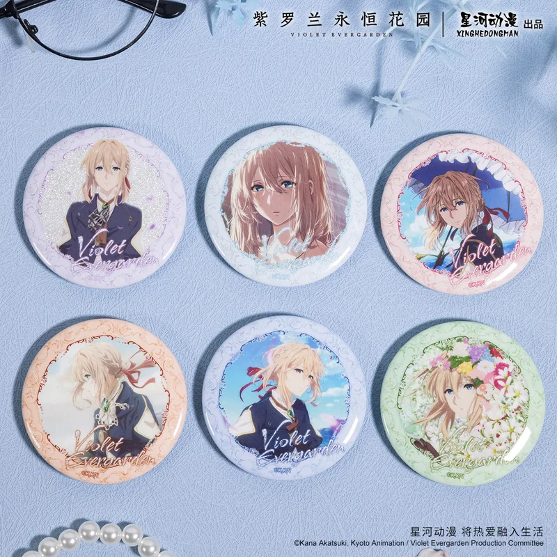 Violet Evergarden Flower Language Series China Official Authorization Refrigerator Magnet