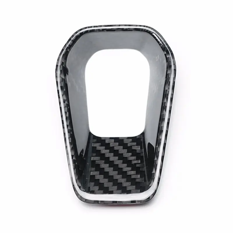 A91D For Dodge 2024-2026 Steering Wheel Lower Overlay Frame Cover Trim Accessories Dry Carbon Fiber Car Parts