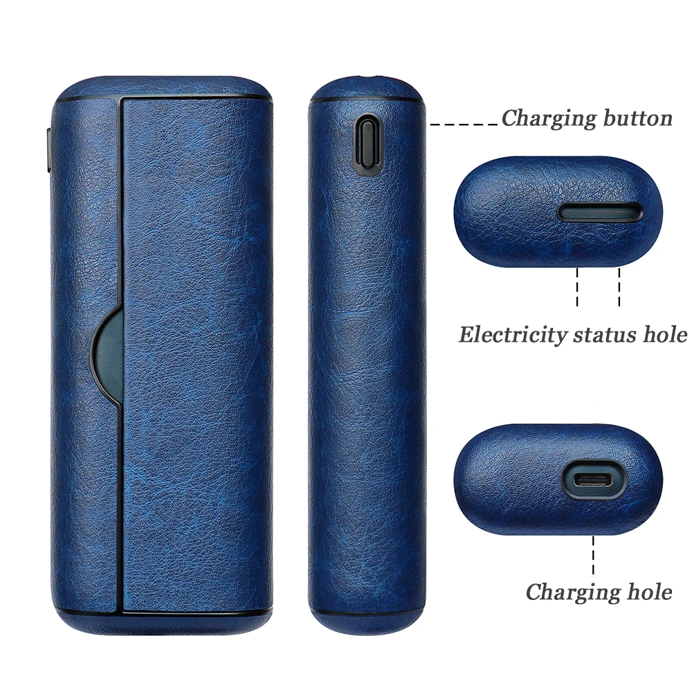 RUORUO Cigarette Holder + Case + Side Cover for IQOS ILLUMA Prime Cases Pouch Protective for IQOS ILLUMA Prime I Accessories