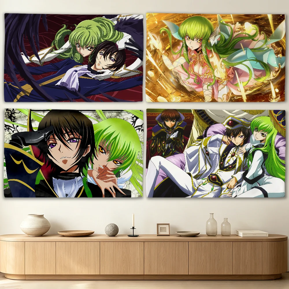 Anime C-Code G-Geass flag Advertising Banner for Camping Decoration Outdoor & Garage Wall Hanging Decorations