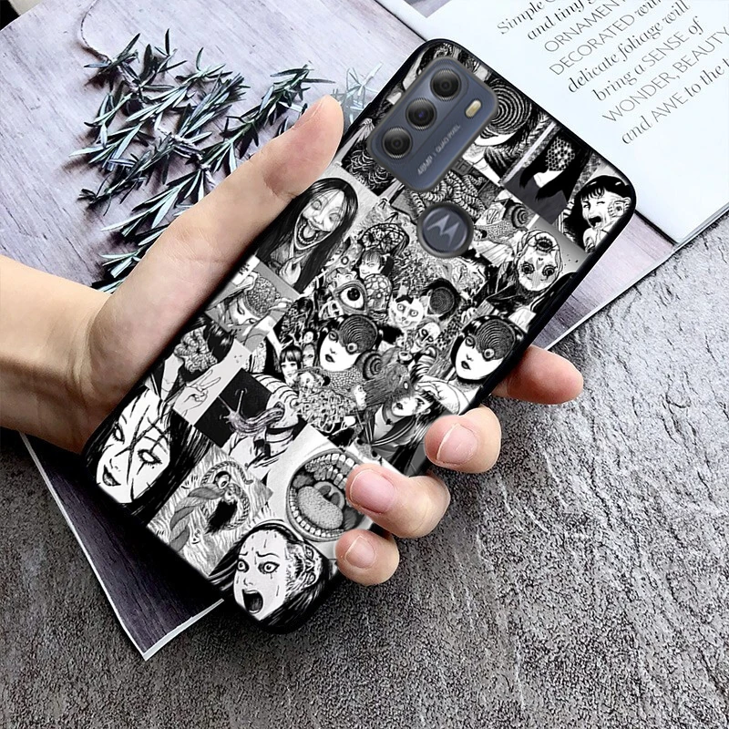 Junji Ito Tomie Phone Case For Motorola Moto G84 G22 G32 G42 G52 G62 G53 G72 G60 G60S G100 G10 G20 G30 G13 G50 G 5G G Pure Shell