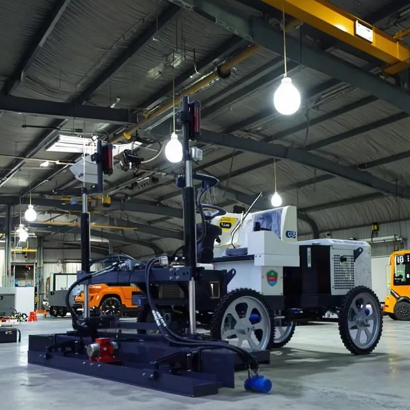Standard Configuration Laser Guided Screed Machine Complete Accessories Simple Maintenance Automatic Concrete Leveling Machinery