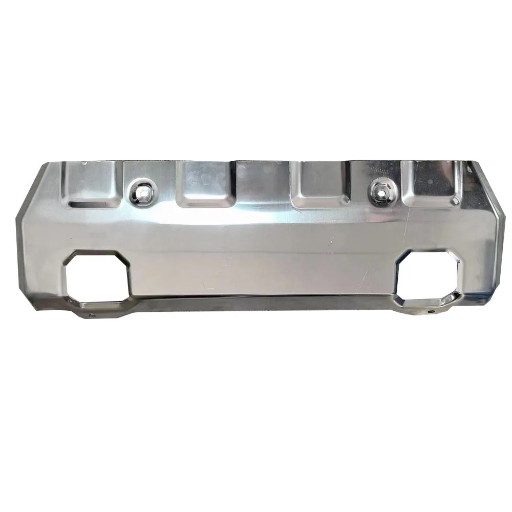 Aluminum Front Bumper Guard Protector Plate Cover for to yo ta Land Cruiser 70 76 79 Series LC76 LC70 LC79 2024 Accessories