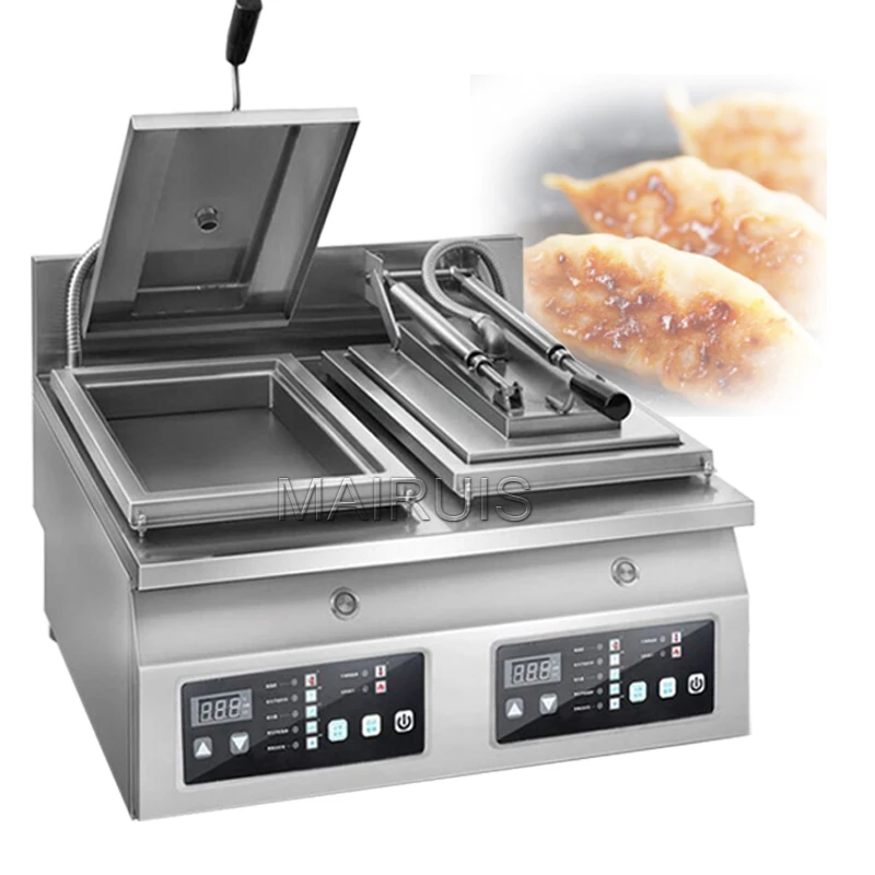 

Commercial Fried Dumpling Machine Multifunctional Electric Frying Pan Full Automatic Steak Dumpling Frying Machine