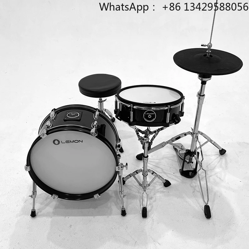

Lemon Cocktail Kit Drum Pad Drum Cymbal for Electronic Drum Set