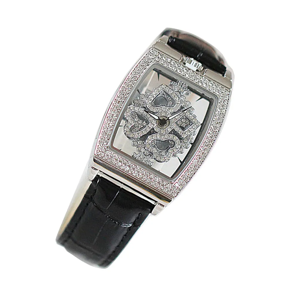 1Pcs Women Wristwatch Diamond Border Stylish Waterproof Business Wristwatch Lightweight Comfortable Gift