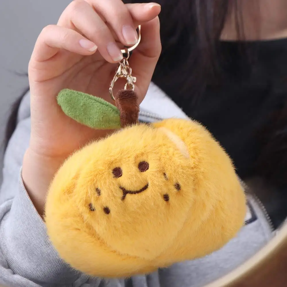 

Detachable Orange Plush Pendant Soft Appease Fruit Orange Plush Pendant Cartoon Cute Peeling Orange Plush Doll