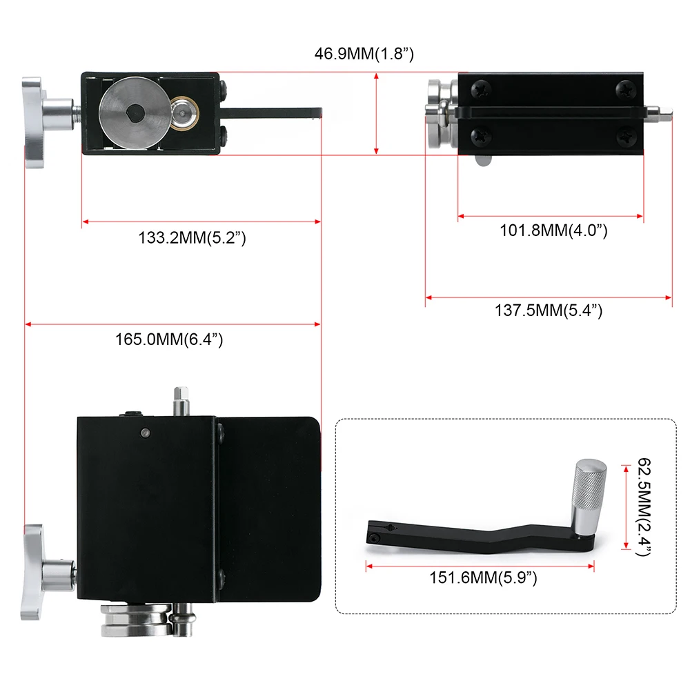 Pipe Tubing Beader Tool Manual Bead Roller Tube For 5/8\