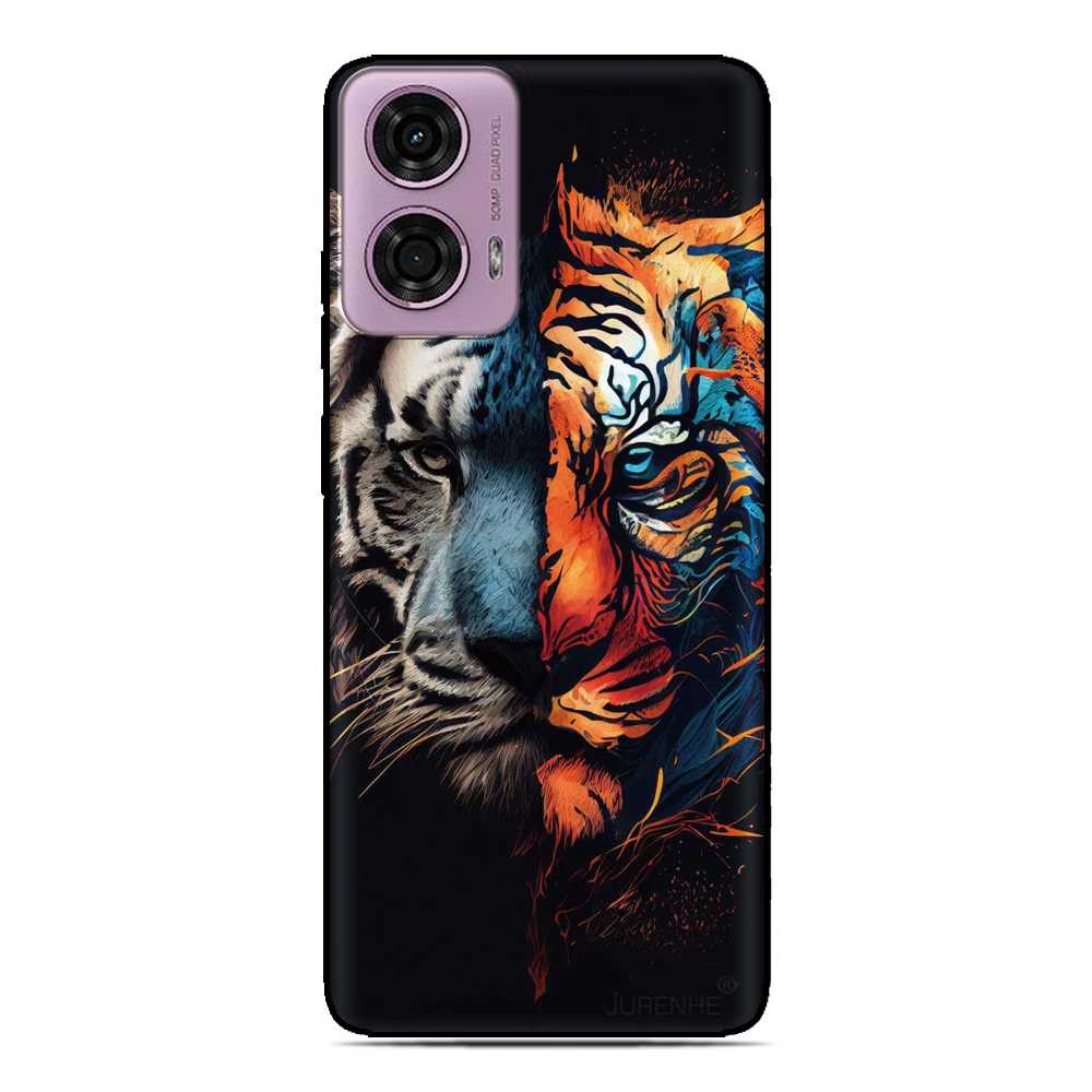 Majestic Tiger Cover Per Xiaomi 14T Poco C85 C65 X6 M7 C40 C71 F4 M4 Redmi 15 15C 13C 12C 10C 4G A5 Nota 13 Pro 5G Cassa Del Telefono