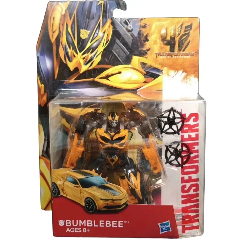 In Stock Takara Tomy Transformers Movie 4 AOE AD Series AD-27 Bumblebee Action Figures Robot Collectible  Model Figure