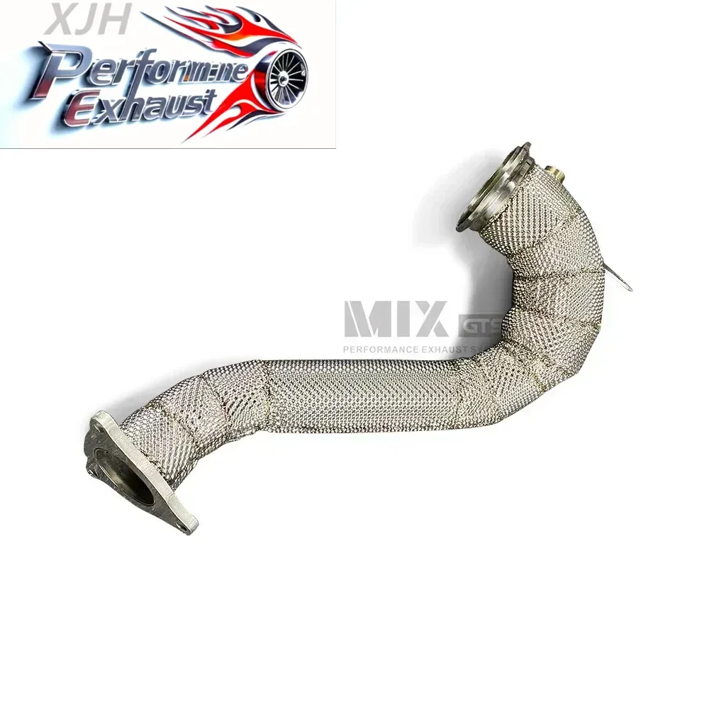 

Suitable for 2017-2022 Jaguar E-PACE 2.0T downpipe performance, exhaust modification, racing performance, factory direct sales