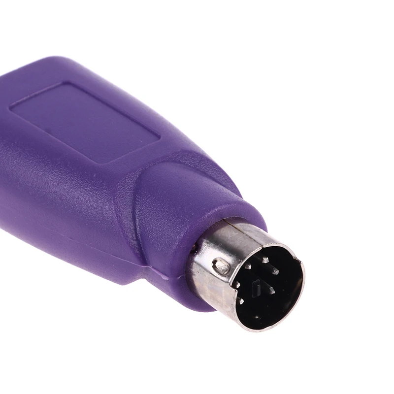 1 Pair Keyboard Mouse PS2 to USB Adapter Converter for usb Keyboard Mouse