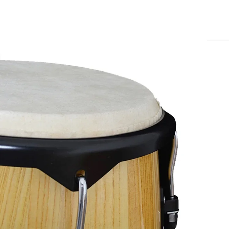 Wholesale 10 inch and 11 inch suit for beginner and kids with bracket Cowhide material congas drum set