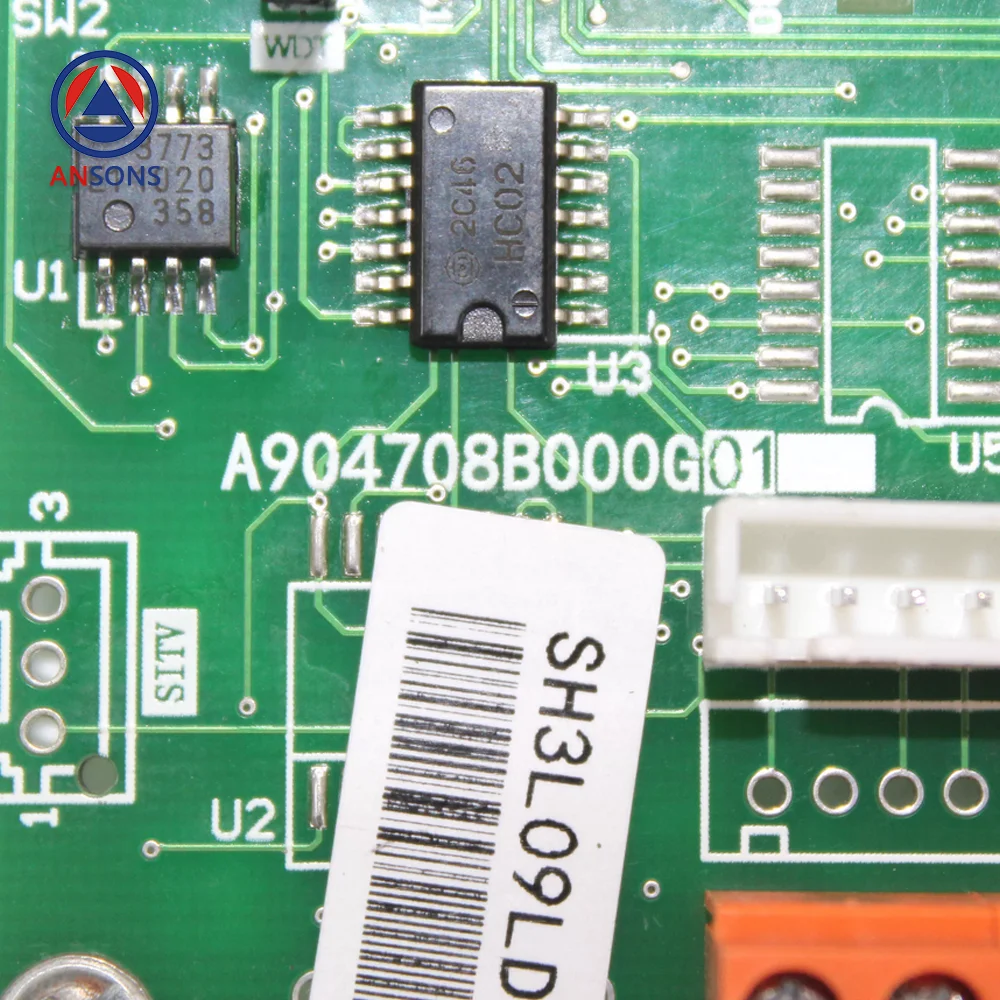 Placa de conversión de protocolo PCB de interfaz de señal BA de ascensor RS485 A904708B000G01 con Cable Ansons repuestos de ascensor