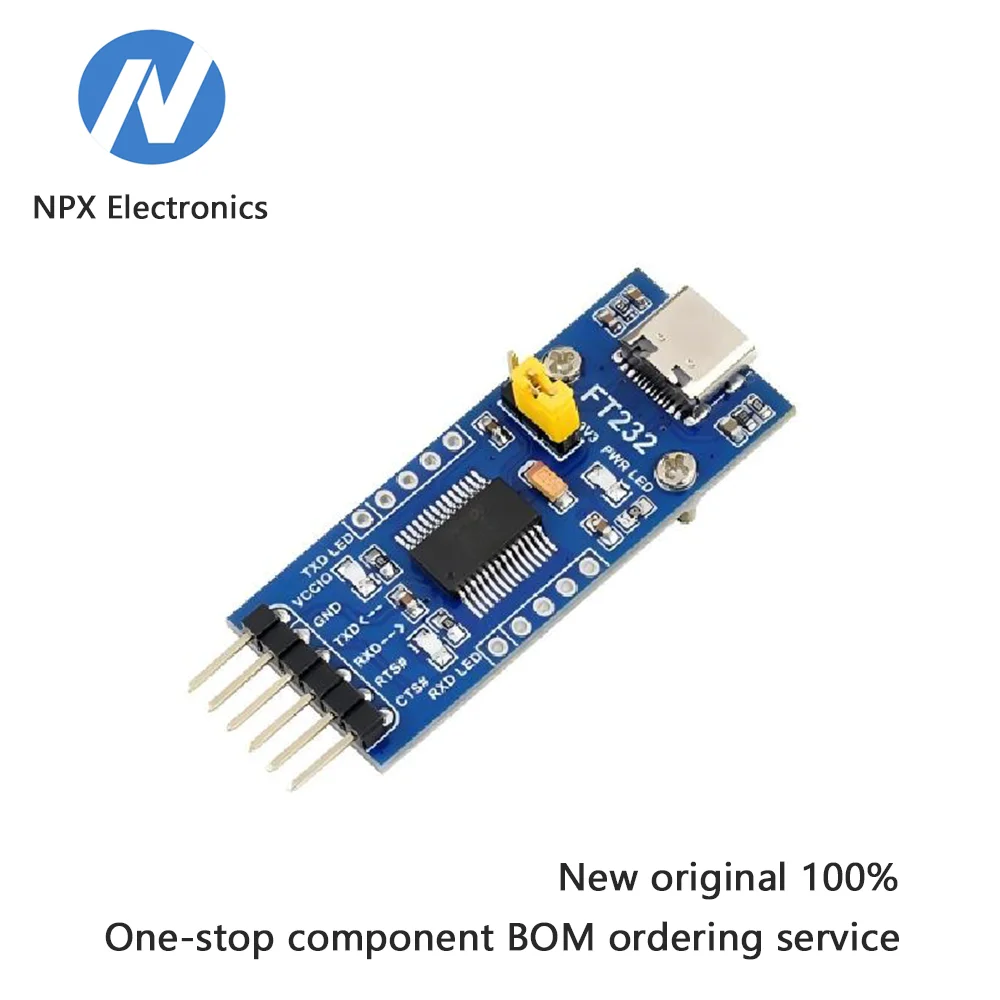 FT232 USB a UART USB a TTL FT232RNL herramienta intermitente Módulo de comunicación serie